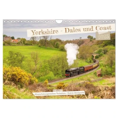 Abbildung von Yorkshire Dales und Coast (Wandkalender 2025 DIN A4 quer), CALVENDO Monatskalender