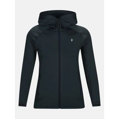 Abbildung von Peak Performance Chill Light Zip Hood Women Blue Shadow Größe XL