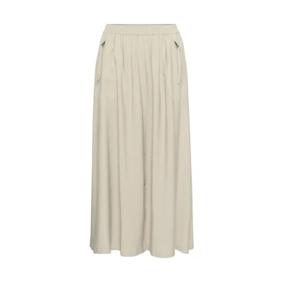 Abbildung von Kaffe Sonja Maxirock, Damen, Größe: 34, Feather gray