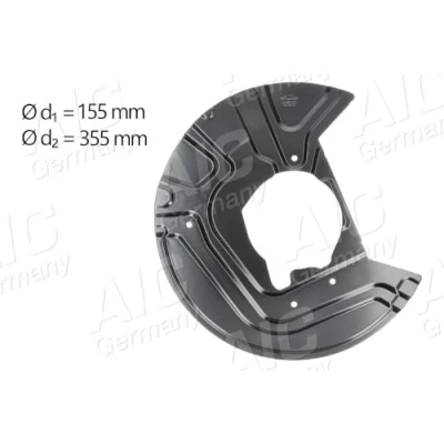 Abbildung von AIC 55909 Ankerblech Vorderachse rechts BMW: X3