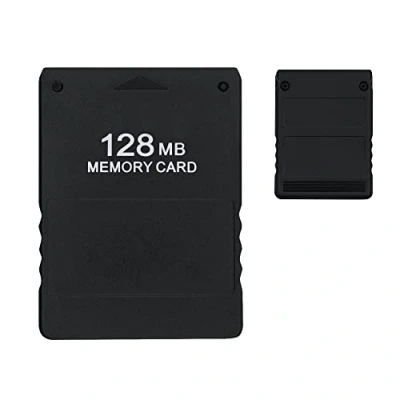 Abbildung von Tolesum 128MB Gaming Speicherkarte für PS2/ PS2 Slim Konsole Hochgeschwindigkeitsspeicher