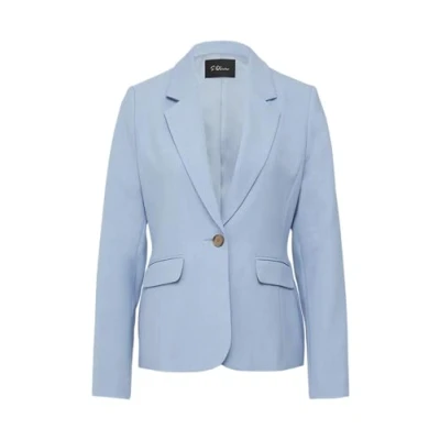 Abbildung von s.Oliver Black Label Blazer, Damen, Größe: 42, Himmelblau