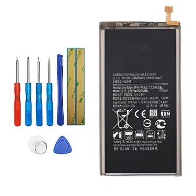 Abbildung von Vvsialeek EB BG975ABU Ersatz Akku Kompatibel Für Samsung Galaxy S10+ S10 Plus SM G975F G975U G975W G9750 G975 with Free Toolkit