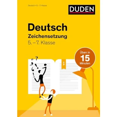 Abbildung von Deutsch In 15 Minuten Zeichensetzung 5. 7. Klasse (Duden Minuten)