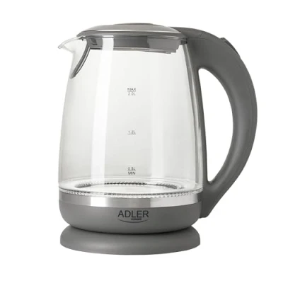 Abbildung von Adler Wasserkocher AD1286 Glas 2L mit 2200W