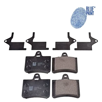 Abbildung von BLUE PRINT ADP154227 Bremsbelagsatz Hinterachse mit Anti Quietsch Blech CITROËN: C5 II Schrägheck, Kombi, I Kombi