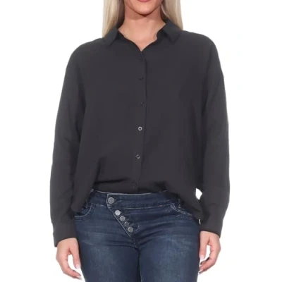 Abbildung von JDY Langarm Theis Hemdbluse, Damen, Größe: Small, Grau