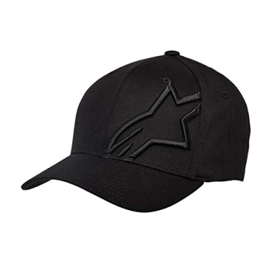 Abbildung von Alpinestars, Corp Shift 2 Flexfit, Baseball Kappe, Schwarz Schwarz, 23X, Mann