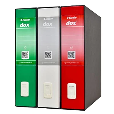 Abbildung von Esselte Tridox 390262031 Aktenordner A4, mehrfarbig,