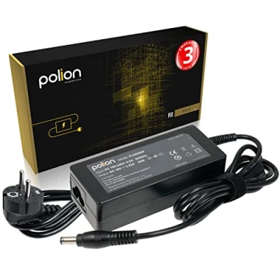 Abbildung von Polion PRO Ladegerät, Netzteil 65W 19V 3.42A 5.5 * 2.5mm für Laptops ASUS, Toshiba Portege Satellite, ACER TravelMate, FUJITSU, Lenovo, MSI, MEDION Akoya, Aristo, Advent, Siemens Amilo