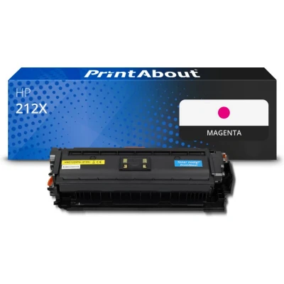 Abbildung von Toner kompatibel mit HP 212X (W2123X) Magenta Hohe Kapazität