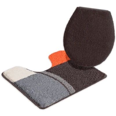 Abbildung von my home Badematte &quot;Belio&quot;, Höhe 20 mm, rutschhemmend beschichtet, fußbodenheizungsgeeignet schnell trocknend strapazierfähig, Badematte, Badteppich, Badematten auch als 2 tlg. Set erhältlich, bunt