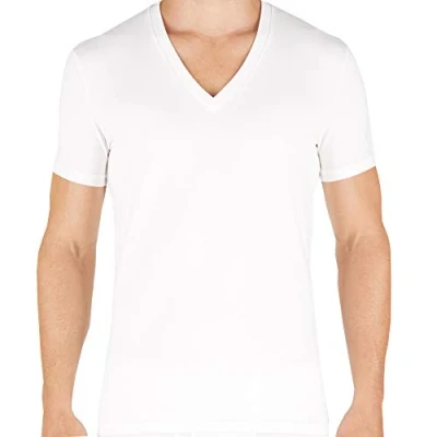Abbildung von DSQUARED2 Herren V Neck T Shirt, 2er Pack, Weiss, XL