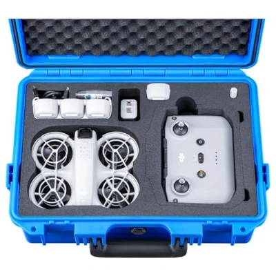 Abbildung von Lykus Titan N110 Wasserdicht Tasche/Koffer/Case für DJI Neo Combo, RC N3/DJI 2, Unterstützung 7 Akkus[NUR Koffer]