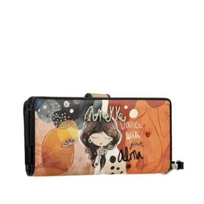 Abbildung von Anekke Alma Wallet L Braun/Weiß