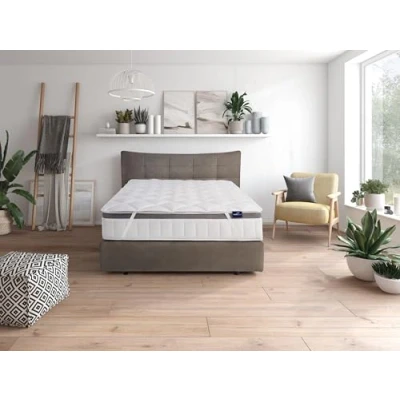 Abbildung von Traumnacht Komfort atmungsaktive Matratzenauflage 80x200 cm, Topper, Schoner für Matratzen bis 30 cm Höhe, Öko Tex zertifiziert, Allergiker geeignet, produziert nach deutschem Qualitätsstandard