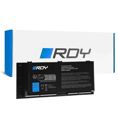 Abbildung von RDY Laptop Akku FV993 FJJ4W PG6RC R7PND RY6WH T3NT1 DWG4P V7M28 FVWT4 Notebook Batterie für Dell Precision M4600 M4700 M4800 M6600 M6700 M6800 (Kapazität: 4000 mAh 11.1V)