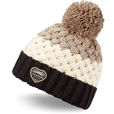 Abbildung von Dakine Unisex Emory Beanie Cap, BLK/Turtledove/Stone, Einheitsgröße