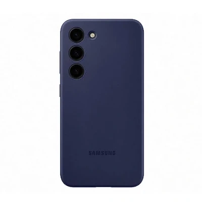 Abbildung von Samsung Siliconen Back Cover Blau Galaxy S23
