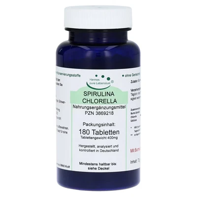 Abbildung von Spirulina+chlorella Tabletten 180 St