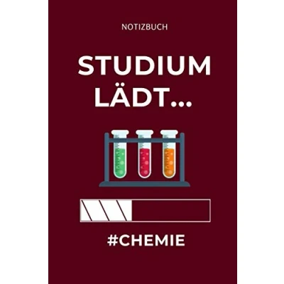 Abbildung von NOTIZBUCH Studium LÄDT... #CHEMIE: A5 Studienplaner für Chemie Fans Geschenk fuer Studenten Semesterplaner zum Schulabschluss Semesterstart bestandene Pruefung Chemiker