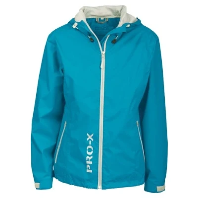 Abbildung von PRO X ELEMENTS Regenjacke LADY FLASH integrierte Packtasche