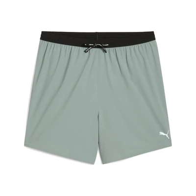 Abbildung von Puma RUN Short kurze Sporthose, Herren, Größe: Small, Green moon