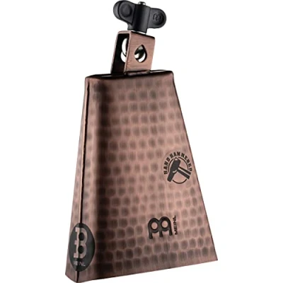 Abbildung von Meinl Percussion Hammered Timbales Cowbell Mittelgroßes Aufschlagidiophon Länge 6,25 Zoll Montierbar Handgehämmert Kupfer, Natur (STB625HH C)
