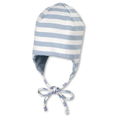 Abbildung von Sterntaler Stripes Mütze für Kinder, Größe: 47, Graues blau