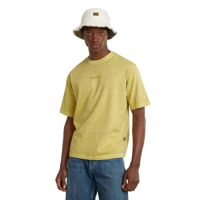 Abbildung von G Star Center Chest BOXY Tshirt basic, Herren, Größe: Small, Linden green
