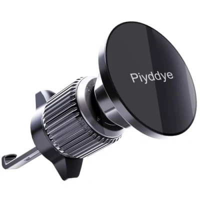 Abbildung von Piyddye Handyhalterung Auto Magnet, 34 xN52 Auto, mit Magnetische, KFZ Handyhalter für Lüftungsgitter, rutschfest, Kompatibel Alle Smartphone