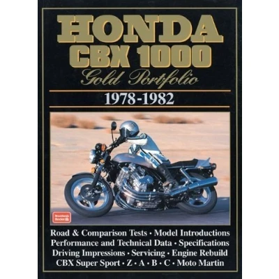 Abbildung von HONDA CBX 1000 gold portfolio 1978 1982: Road Test Book (Motorcycle series)