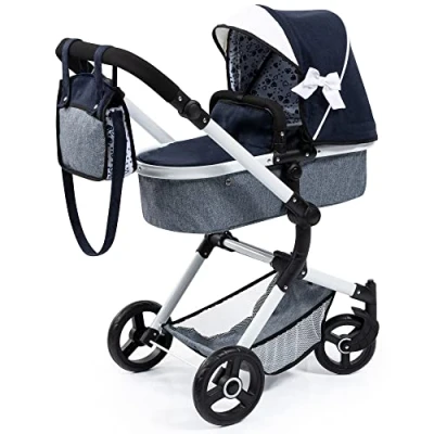 Abbildung von Bayer Kombi Puppenwagen Vario, inkl. Wickeltasche