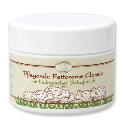 Abbildung von Florex Fettcreme Classic Schafmilch UND Lanolin Feuchtigkeitspflege, Größe: 125 ml,