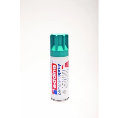 Abbildung von edding 5200 Permanent Spray petrol matt 200 ml Acryllack zum Lackieren und Dekorieren von Glas, Metall, Holz, Keramik, Kunststoff, Leinwand Lackspray, Acrylspray, Farbspray