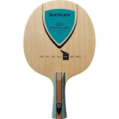 Abbildung von Sunflex Zen Photon Tischtennis Holz konkaver Griff