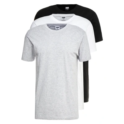 Abbildung von Urban Classics 3 PACK Tshirt basic, Herren, Größe: XXL, Black/white/grey