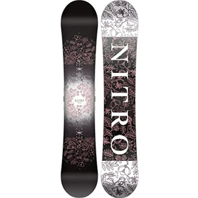Abbildung von Nitro Snowboards Damen Mystique BRD &#039;23, Allmountainboard, Directional Twin, Gullwing Rocker, All Terrain