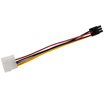 Abbildung von MRNHA Kabel (R) 4 Pin Stecker zu 6 Buchse Stromkabel Fuer PCIe PCI Express Adapter weiblich