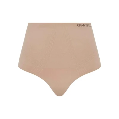 Abbildung von Chantelle Smooth Comfort HIGH Waist Brief Shapewear, Damen, Größe: Small, Sirocco