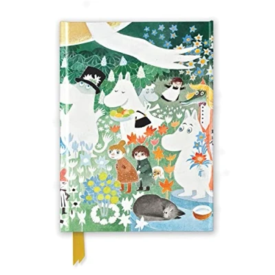 Abbildung von Premium Notizbuch DIN A5: Tove Jansson, Die wundersame Reise ins Mumintal: Unser hochwertiges, liniertes Blankbook mit festem, künstlerisch geprägtem ... A 5 Magnetverschluss)