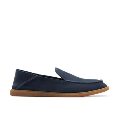 Abbildung von Clarks Herren Clarkbay Step Flacher Slipper, Navy Suede, 44 EU