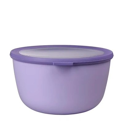 Abbildung von Mepal Multi Bowl Cirqula Round Vorratsdose mit Deckel Geeignet als Luftdichte Aufbewahrungsbox für den Kühlschrank, Mikrowellengeschirr &amp; Frischhaltedosen 3000 ml Nordic Lilac