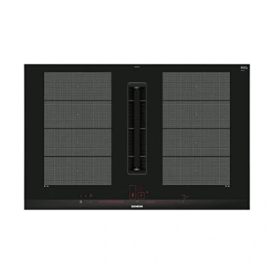 Abbildung von Table de cuisson induction aspirante SIEMENS 4 feux 81 cm EX875LX67E IQ700