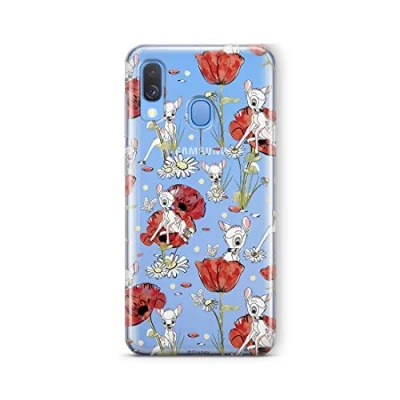 Abbildung von ERT GROUP Original und offiziell Lizenziertes Disney Bambi Handyhülle für Samsung A40 optimal an die Form des Smartphones angepasst, Schutzhülle aus Silikon, teilweise transparent
