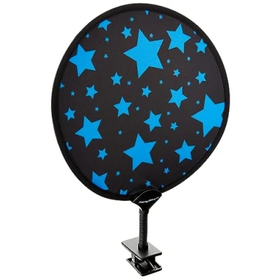 Abbildung von My Buggy Buddy MBBSHADEBLSTAR Sonnenschutz, blau sterne