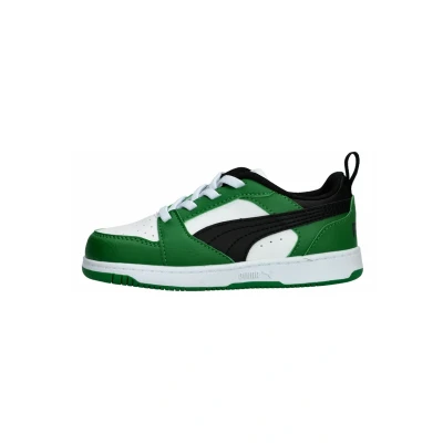 Abbildung von PUMA Rebound V6 Lo Toddlers&#039;Sneakers, Schuhe, Weiß/Schwarz/Archive Grün, 21
