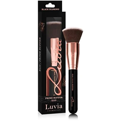 Abbildung von Luvia Cosmetics Prime Buffer Makeuppinsel, Damen, Größe: 32 g, Black