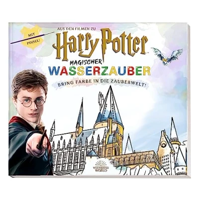 Abbildung von Aus den Filmen zu Harry Potter: Magischer Wasserzauber Bring Farbe in die Zauberwelt!: mit Pinsel!