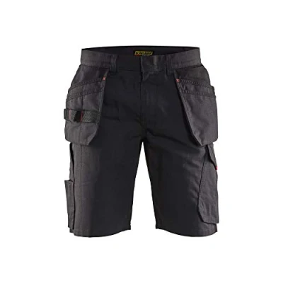 Abbildung von Blaklader 149413309956C48 Service Shorts mit Nageltaschen, Schwarz/Rot, Größe C48